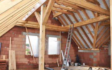 Salt Hill attic trusses